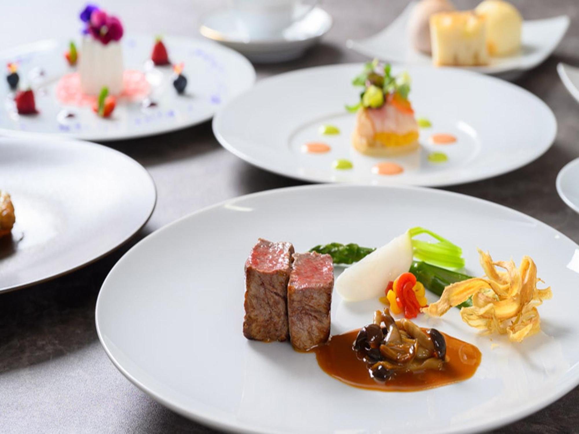 Shin Furano Prince Hotel Екстер'єр фото A sample of French cuisine