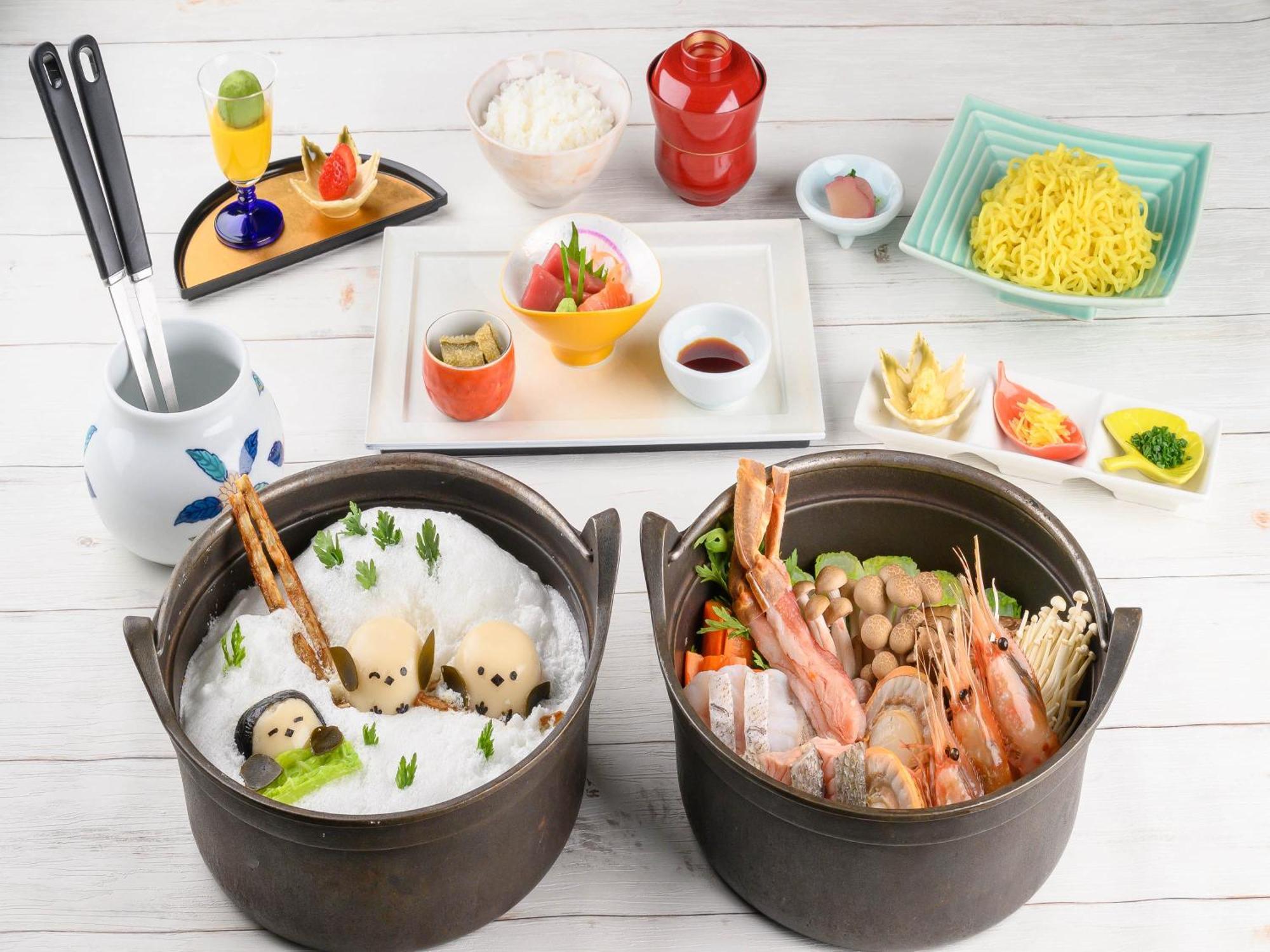 Shin Furano Prince Hotel Екстер'єр фото A hot pot
