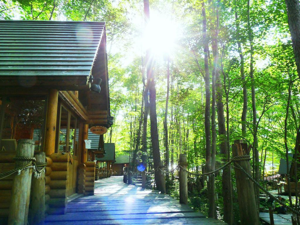 Shin Furano Prince Hotel Екстер'єр фото The 108-step stairway to the shrine